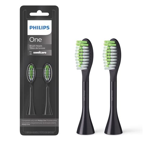 Philips one toothbrush heads - This item: Philips One by Sonicare, 2 Brush Heads, Shimmer, BH1022/05. $996 ($4.98/Count) +. PHILIPS One by Sonicare Rechargeable Toothbrush, Shimmer, HY1200/05. $3996 ($39.96/Count) +. Philips Sonicare One Toothbrush, Electric Battery Powered Toothbrush with Sleek Travel Case and 2pk Brush Heads - Mint Blue, HY100/01. 